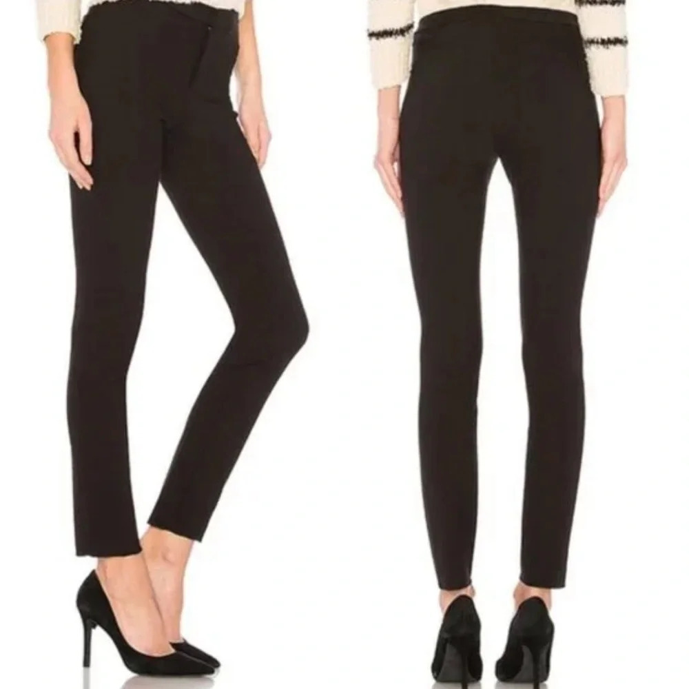 Vince Coin Pocket Legging Pants Black Business Casual Women’s Size 6 - Picture 1 of 11